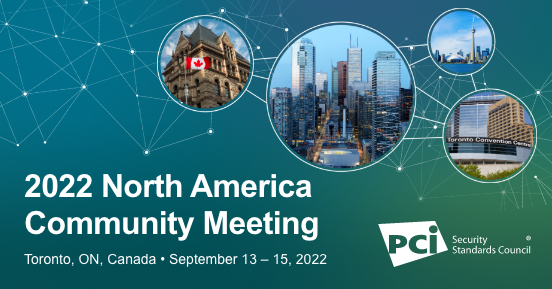 Presentation slide announcing the PCI 2022 North America Community Meeting.