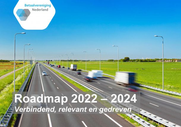Cover of the Dutch Payments Association Roadmap 2022–2024.