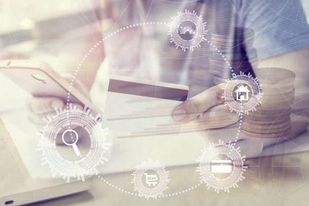 Illustration representing agreements on sharing fraud information between payment institutions.