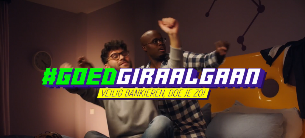#GoedGiraalGaan campaign image about safe banking