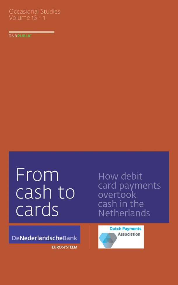 Cover of the study ‘From cash to cards: how debit card payments overtook cash in the Netherlands’.